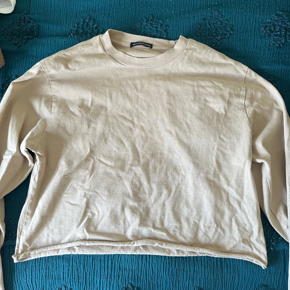 Brandy Melville Cropped Long Sleeve